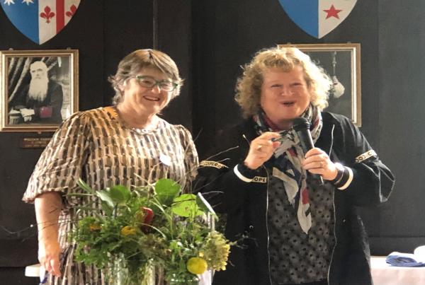 Dr Maree Todd with Annabelle White